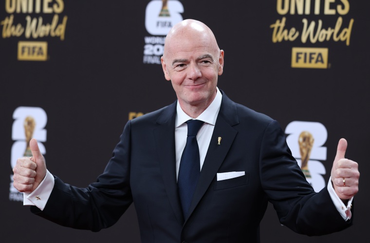 Gianni Infatino, presidente de la FIFA.