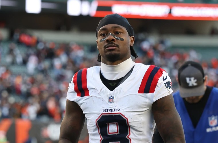 Stefon Diggs, receptor de los Patriots.