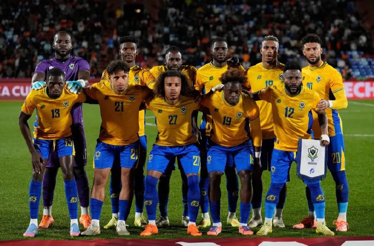 Onceno de Gabón en la Copa Africana.