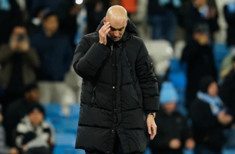 Pep Guardiola, técnico del City.