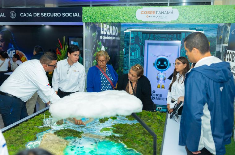 Cobre Panamá ofrece una experiencia interactiva.