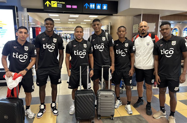 El equipo de Panamá viajó ayer jueves.