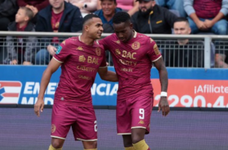 El delantero panameño Tomás Rodríguez.