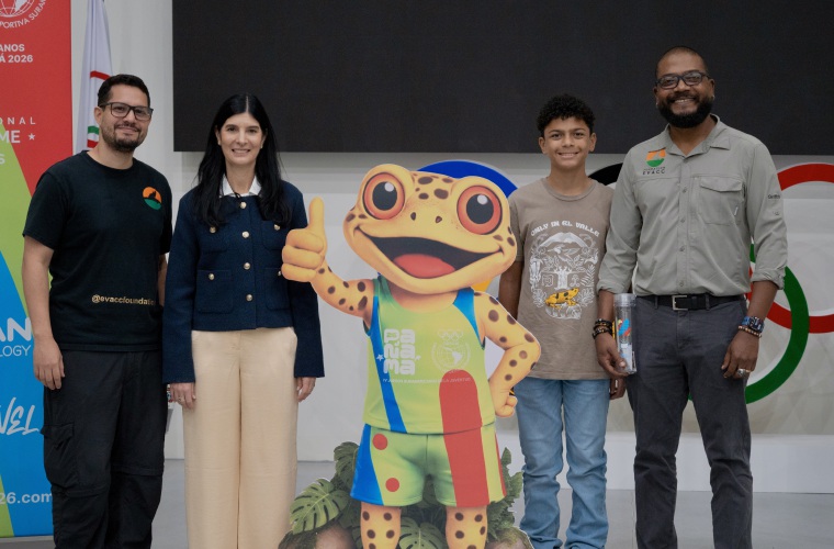 Ayer se hizo el anuncio oficial de la mascota de los juegos.