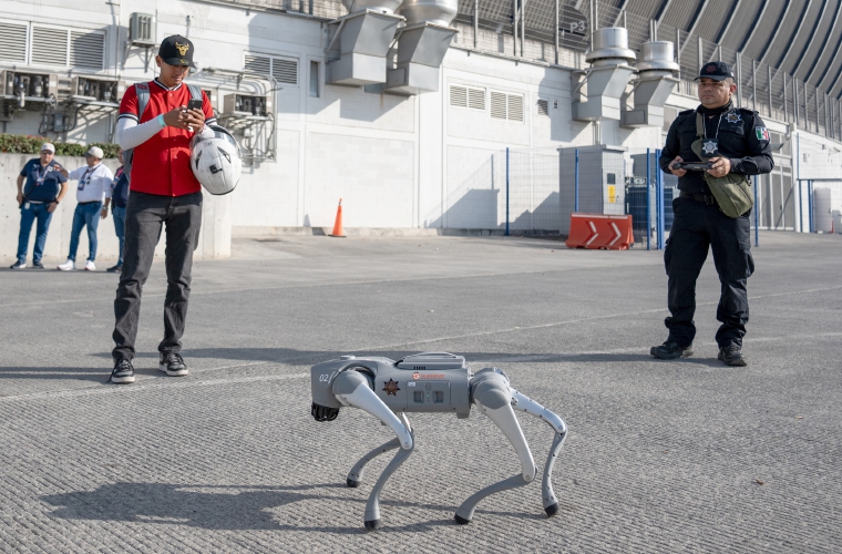 Unidades robóticas de Perros K9-X.