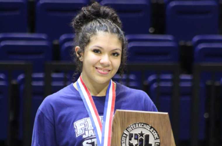 Aisha William, luchadora olímpica.