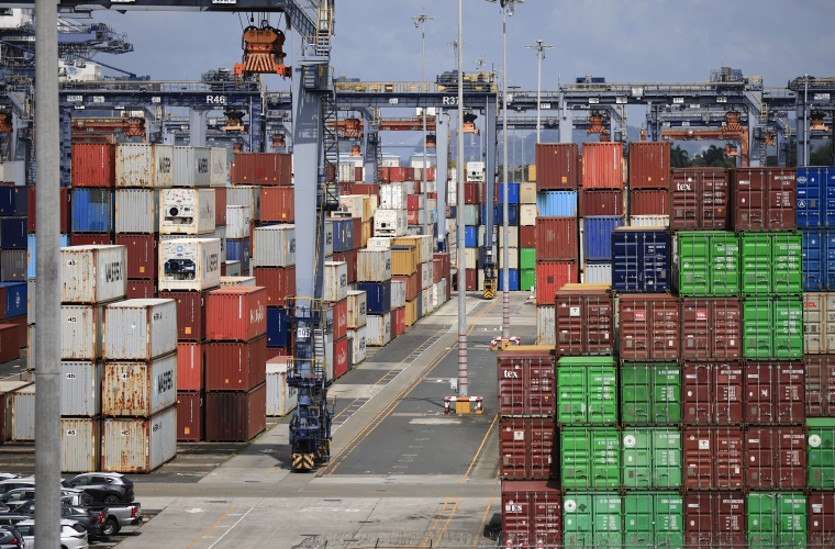 El Puerto de Balboa en Ciudad de Panamá.