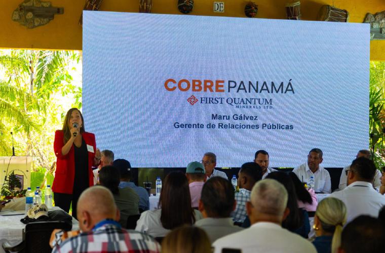 La gerente de Relaciones Públicas, Maru Gálvez. 