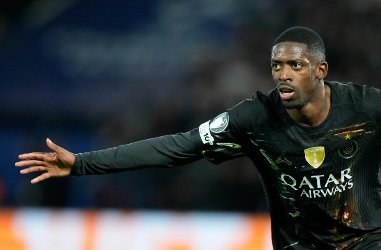 Ousmane Dembélé anotó uno de los goles del PSG.