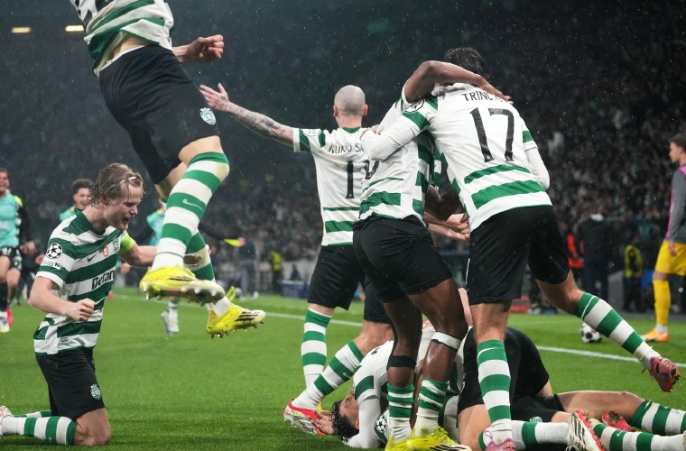 Jugadores del equipo de Sporting.