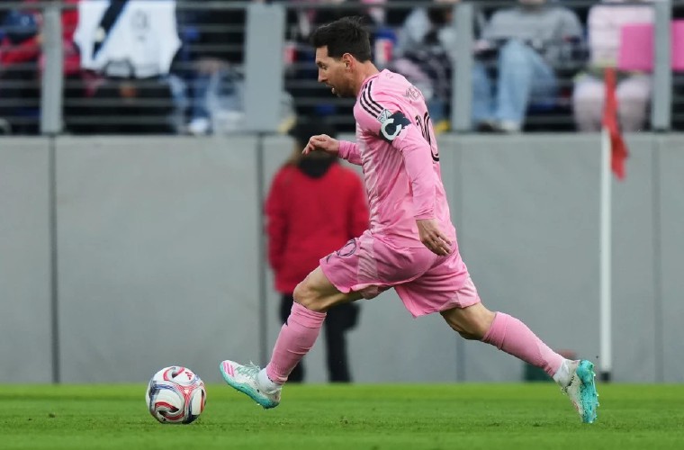 El astro argentino Lionel Messi.