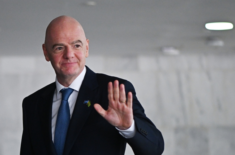 Gianni Infantino, presidente de la FIFA.