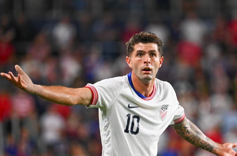 Christian Pulisic, quien juega en el AC Milan, es el capitán de la Selección de Estados Unidos.