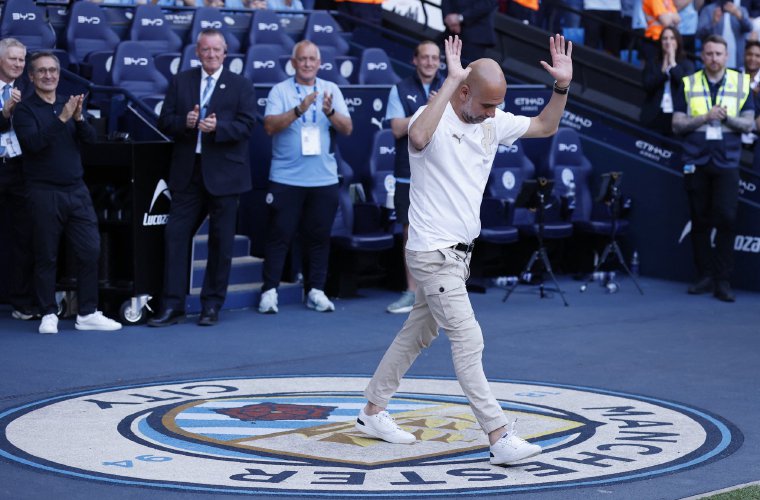 Pep Guardiola triunfó con el City.