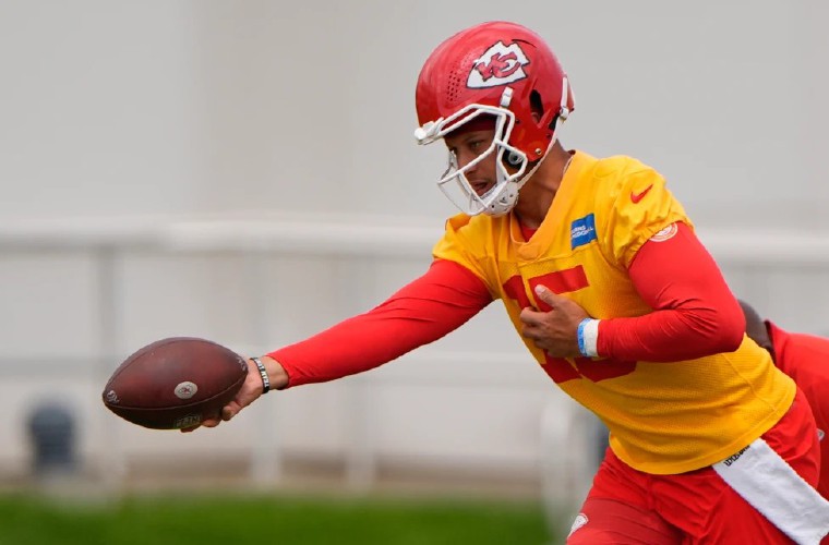 Patrick Mahomes, quarterback de los Chiefs.