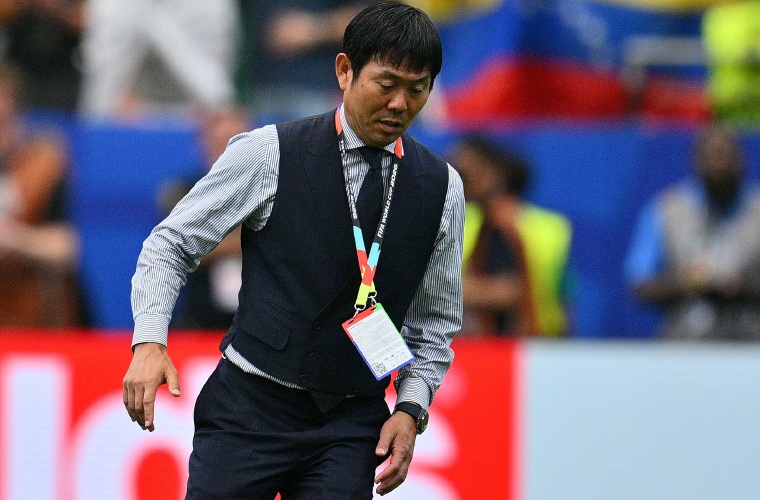 Hajime Moriyasu, director técnico de Japón.