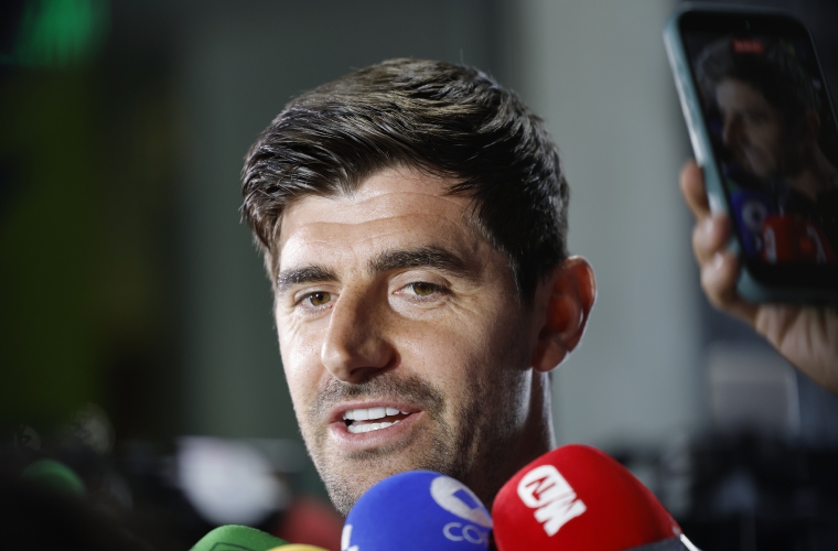Thibaut Courtois, portero de Bélgica.