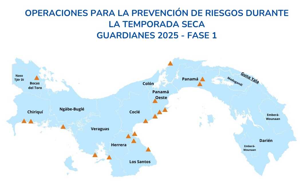 Puntos de cobertura en playas, ríos y balnearios en el país.