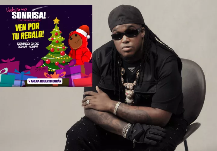 Sech, suspende, entrega de juguetes, Arena Roberto Durán, padres irresponsables