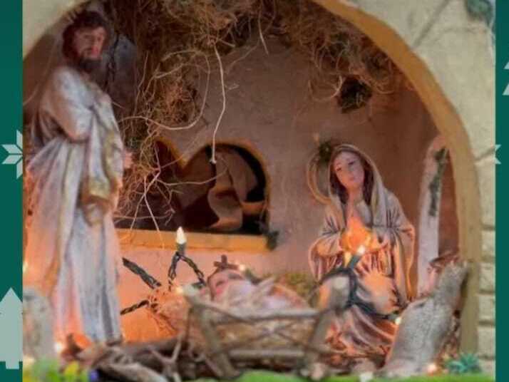 Nacimiento del Niño Jesús.