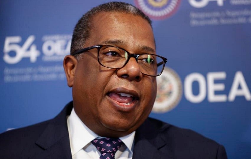 El encargado del Departamento de Estado para América Latina, Brian Nichols.
