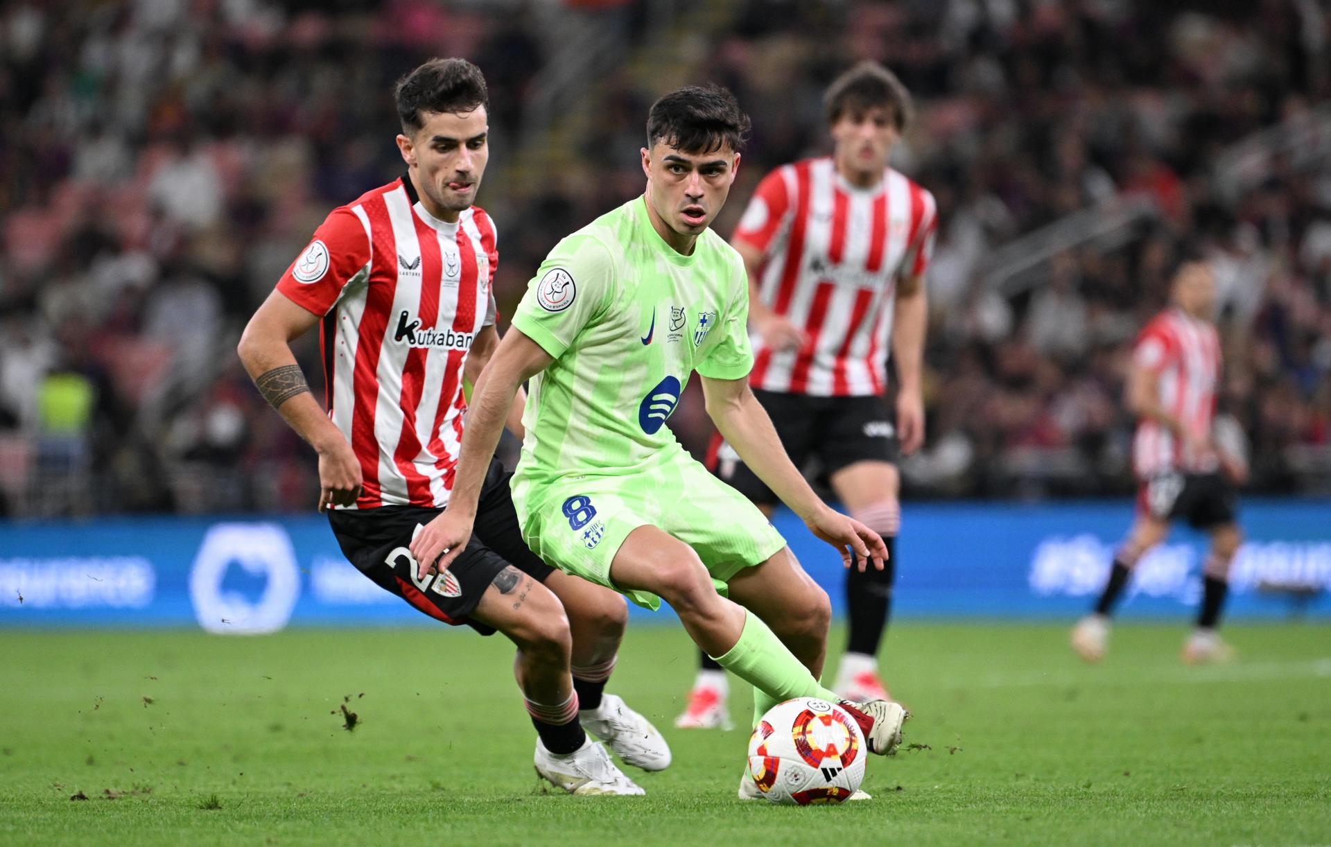 Pedri, mediocampista del FC Barcelona. /Foto: EFE