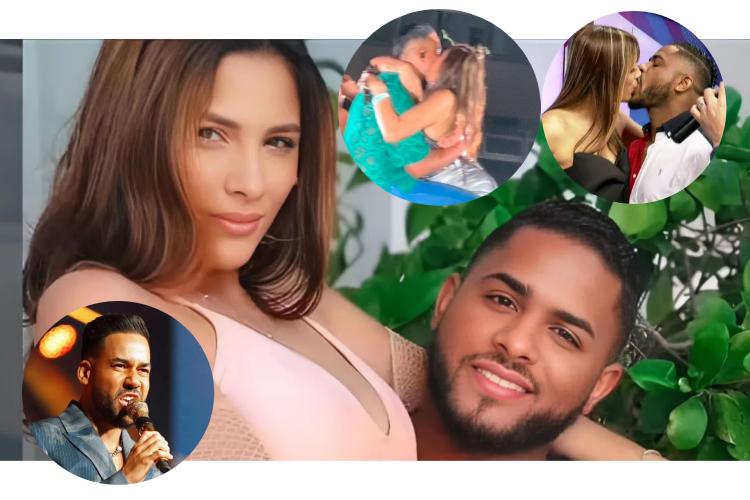 Miriam Cruz, volvió con su pareja, besar, Romeo Santos, polémica