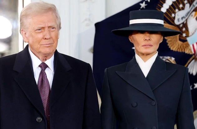 Donald Trump y su esposa Melania. Foto: EFE