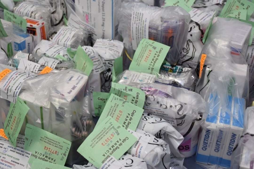 CSS se abastece de medicamentos.