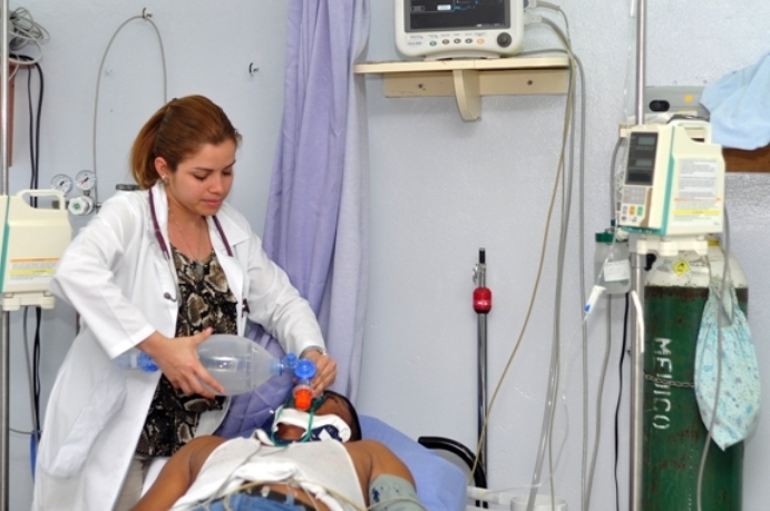 Los fines de semanas se presentan pacientes accidentados desde áreas de playas.