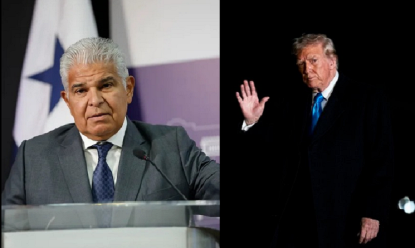 Donald Trump, Canal de Panamá, José Raúl Mulino, llamada, viernes