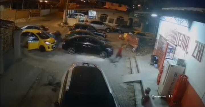 Escena del crimen.
