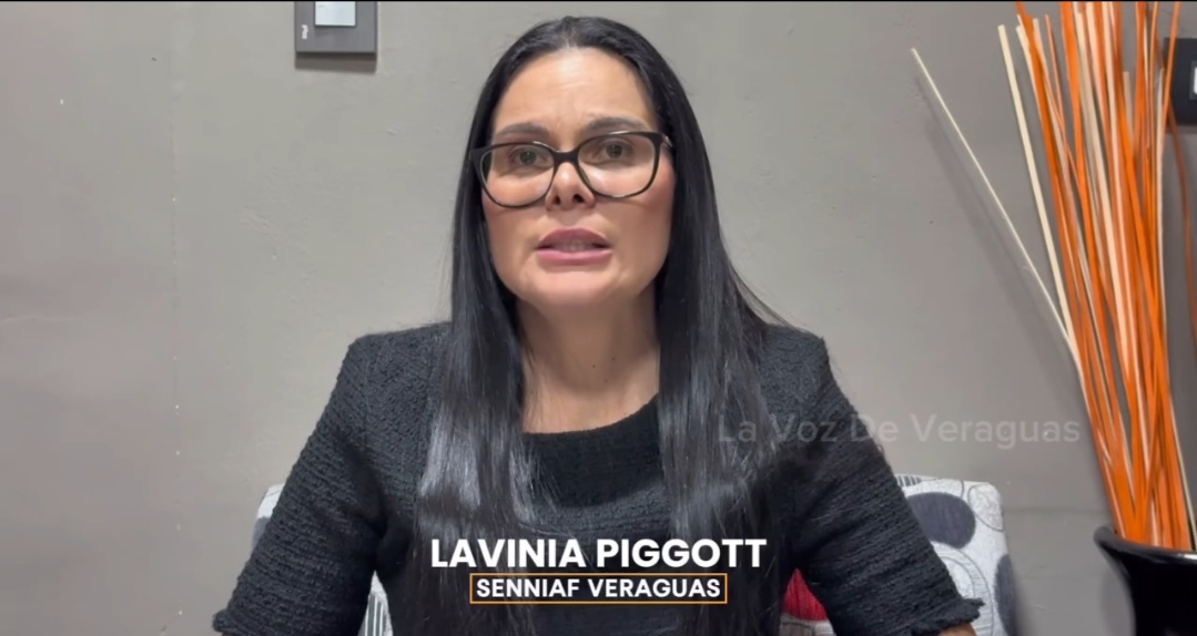 Directora regional de SENNIAF en Veraguas, Lavinia Piggott.