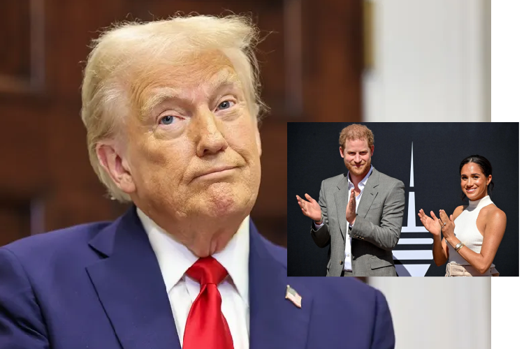 Príncipe Harry, Donald Trump, deportar, ella lo domina, famosos