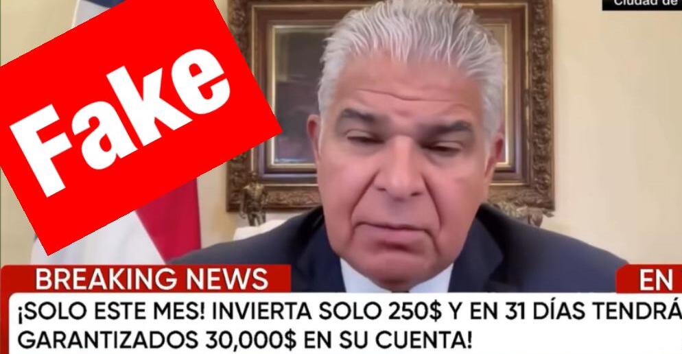 Falsa noticia.