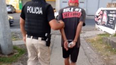Uno de los aprehendidos durante la operación "Alianza".