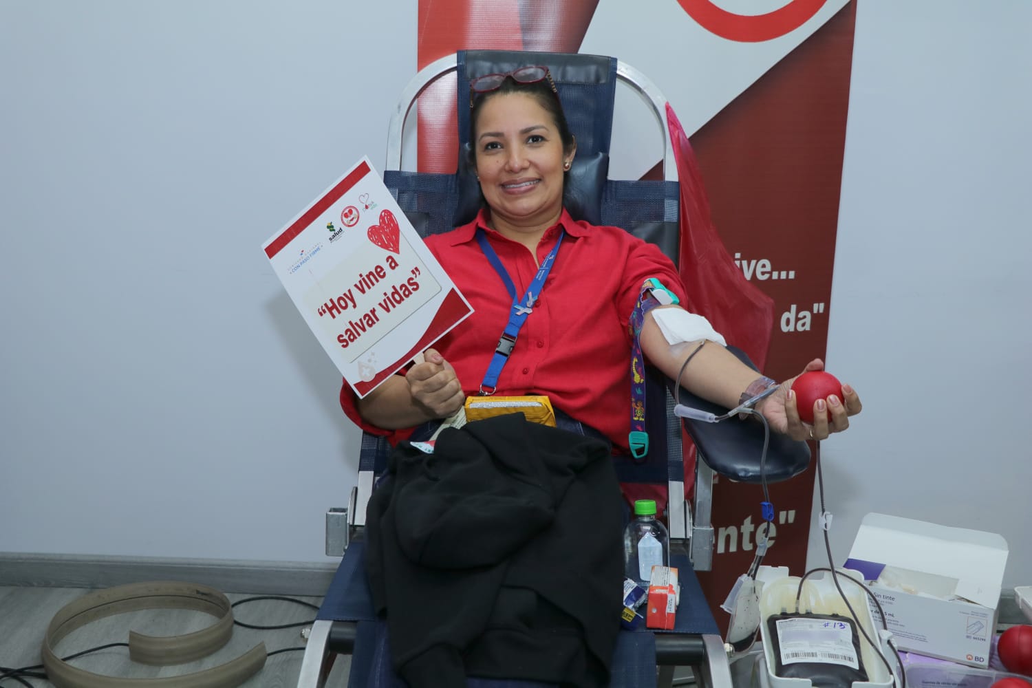 En Panamá, la donación voluntaria de sangre cerró con un porcentaje del 13% para el 2024. Foto: Cortesía