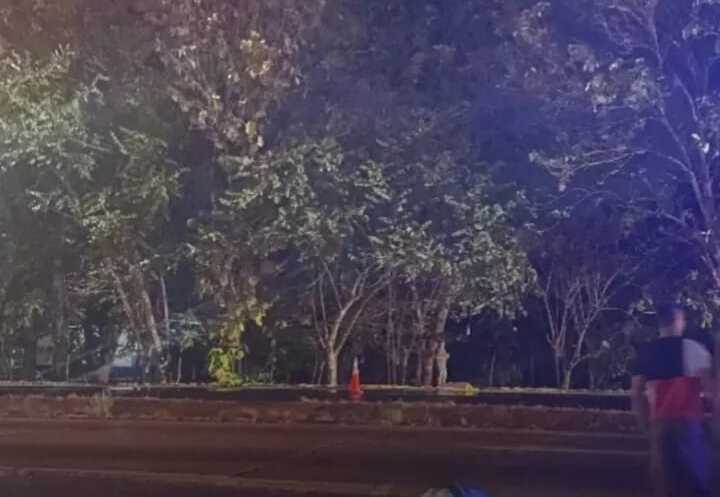 Zona donde ocurrió el accidente fatal.