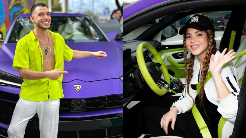 Shakira, Lamborghini Urus 2022, Michael Mejía, auto, no lo puede mantener