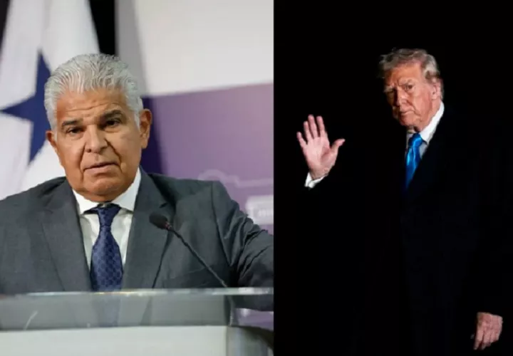 Presidente Mulino y Trump.