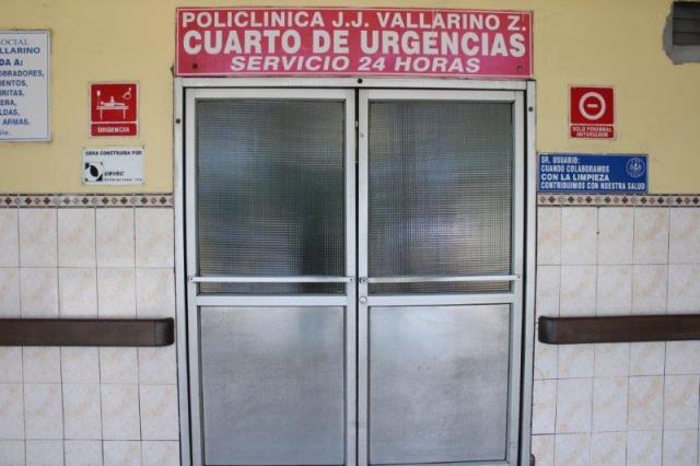 Los heridos acudieron al cuarto de urgencias de la policlínica para recibir atención médica.