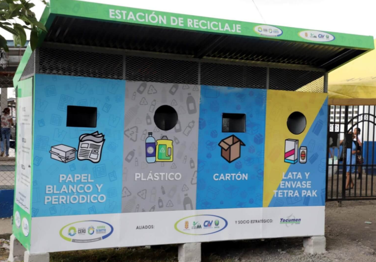 Los materiales que lleven al centro de reciclaje deben estar limpios y secos. Foto: Cortesía