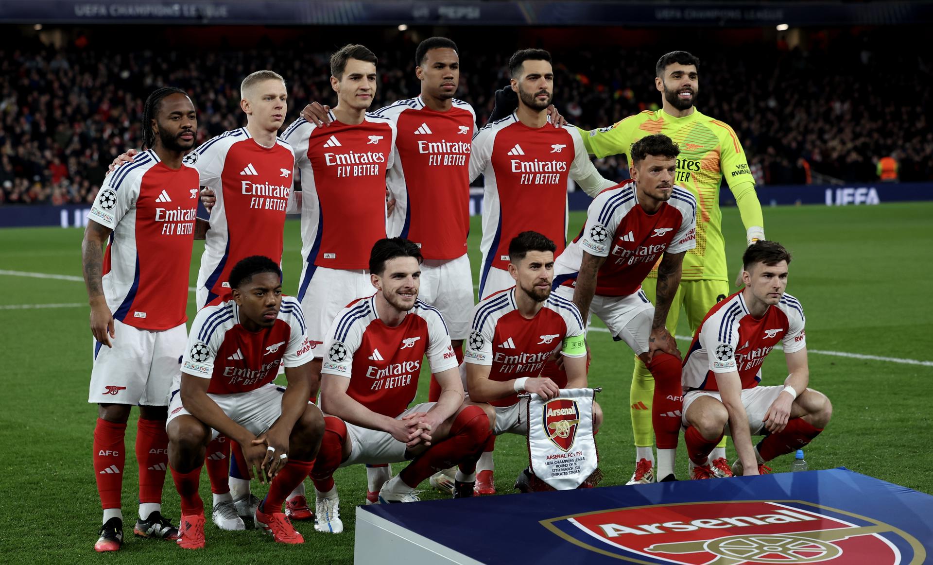 El conjunto del Arsenal. /Foto: EFE