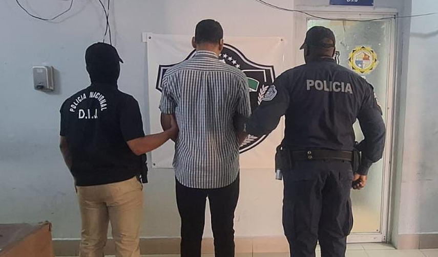 El hombre de 45 años fue aprehendido en Betania. Foto: PN