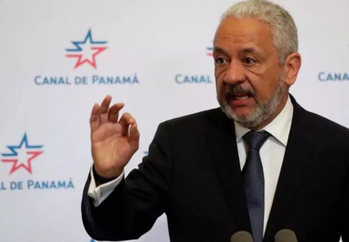  Ricaurte Vásquez, administrador del Canal de Panamá. Foto: Archivo