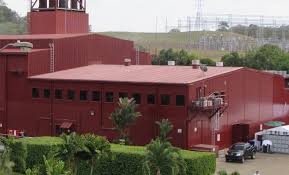 Instalaciones de la termoeléctrica.