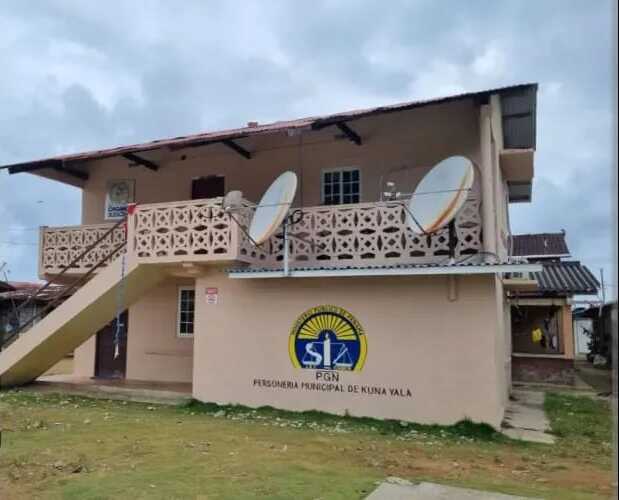 Ministerio Público en Guna Yala.