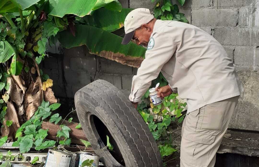 Piden a la población eliminar los criaderos del mosquito Aedes Aegyti.