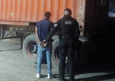 El arrestado.