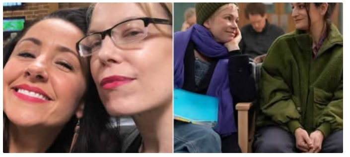 Molly Kochan y Nikki Boyer en la vida real / en la serie (Facebook)